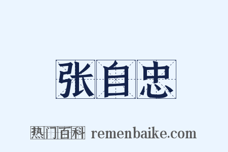 张自忠是什么意思的图片